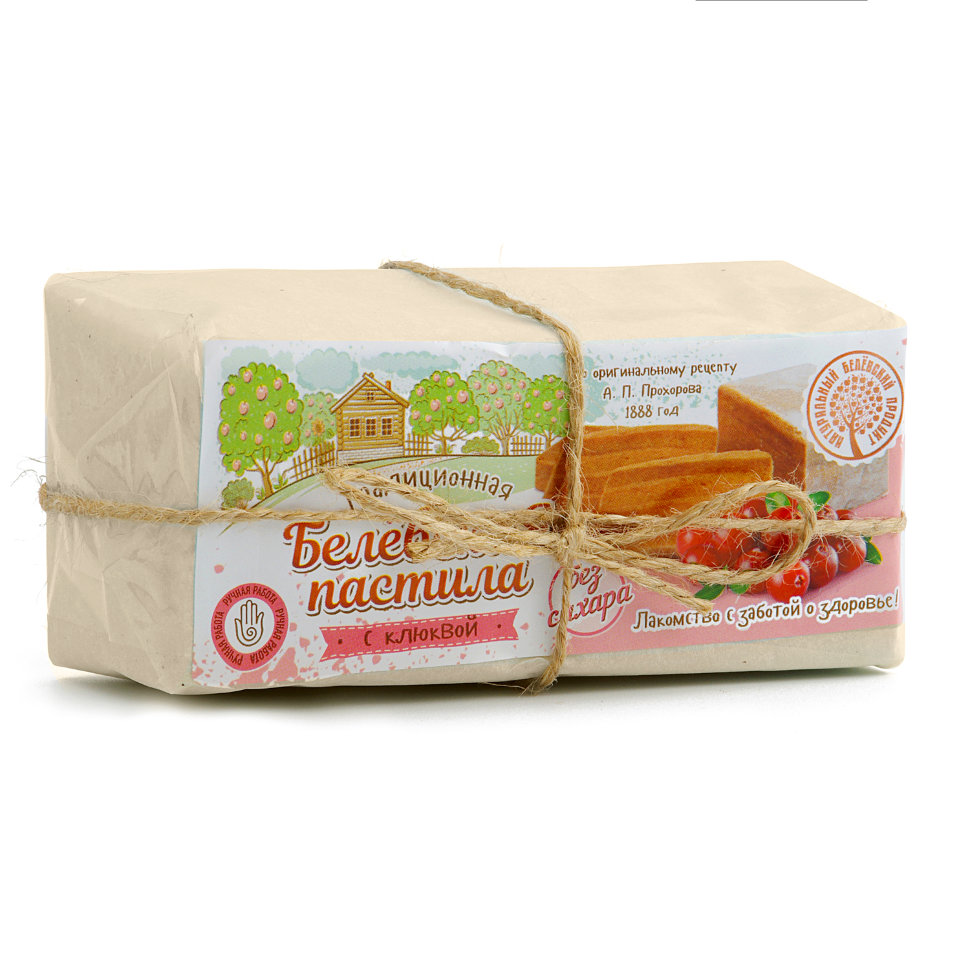  Пастила 200г диетическая с клюквой  в Губкине