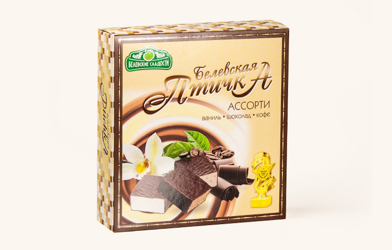  Конфеты "Белевская птичка"  300г ассорти  в Губкине