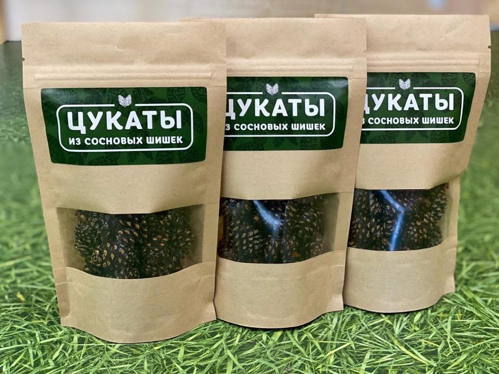  Цукаты из сосновых шишек 100г  в Губкине