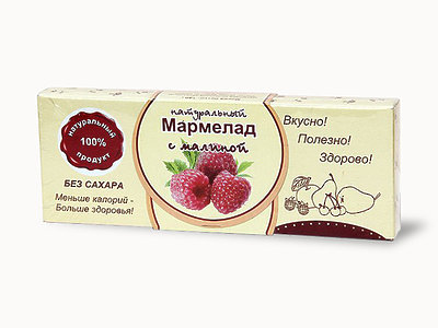  Мармелад натуральный "Малина" 140г в Губкине