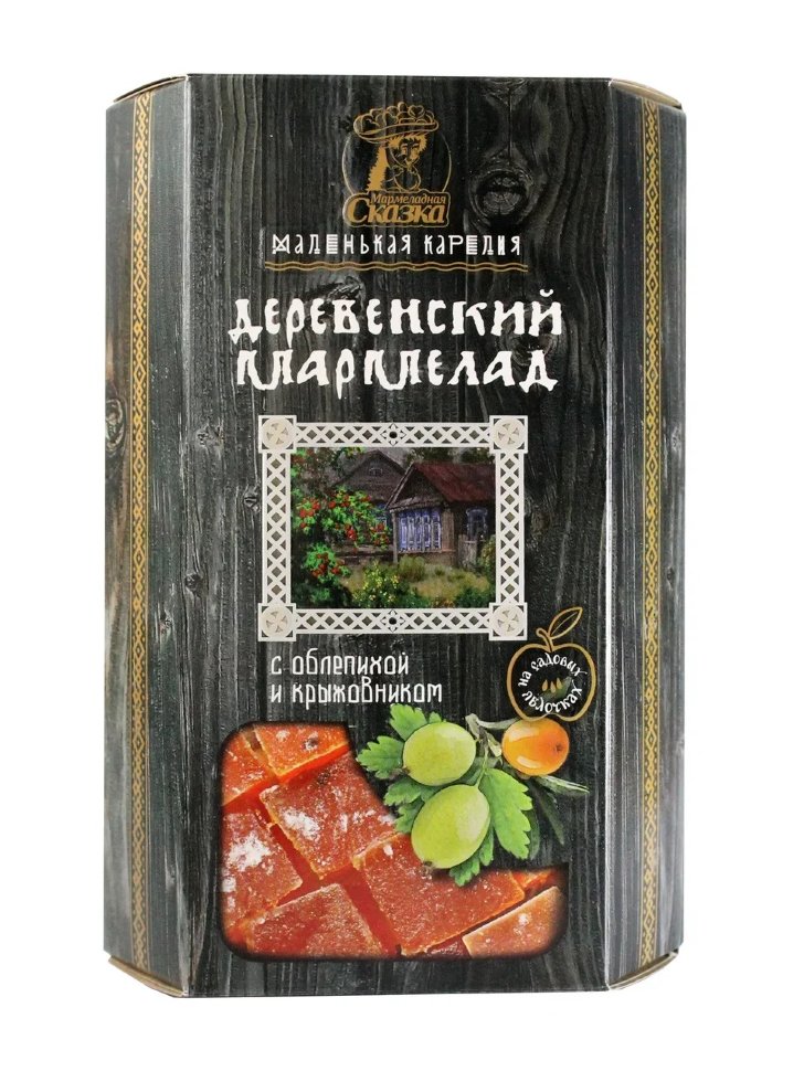  Мармелад деревенский "С крыжовником и облепихой" 300г в Губкине